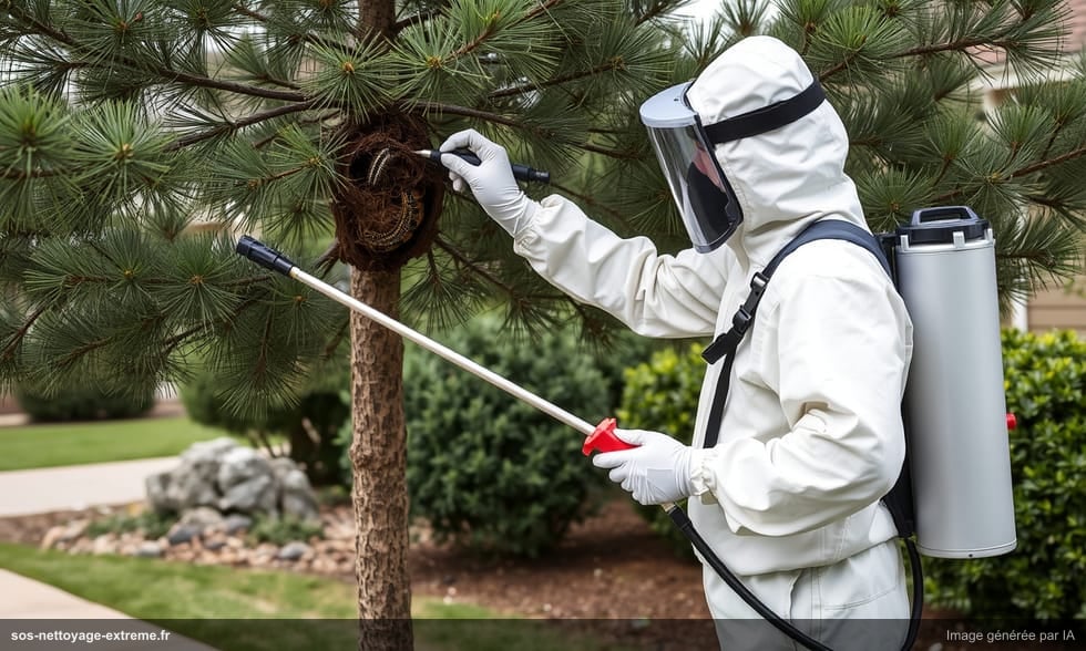 Chenilles processionnaires : dangers et traitement