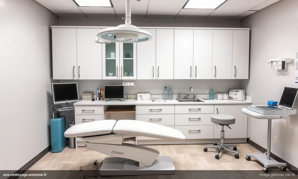 Débarras de cabinet médical ou dentaire après cessation
