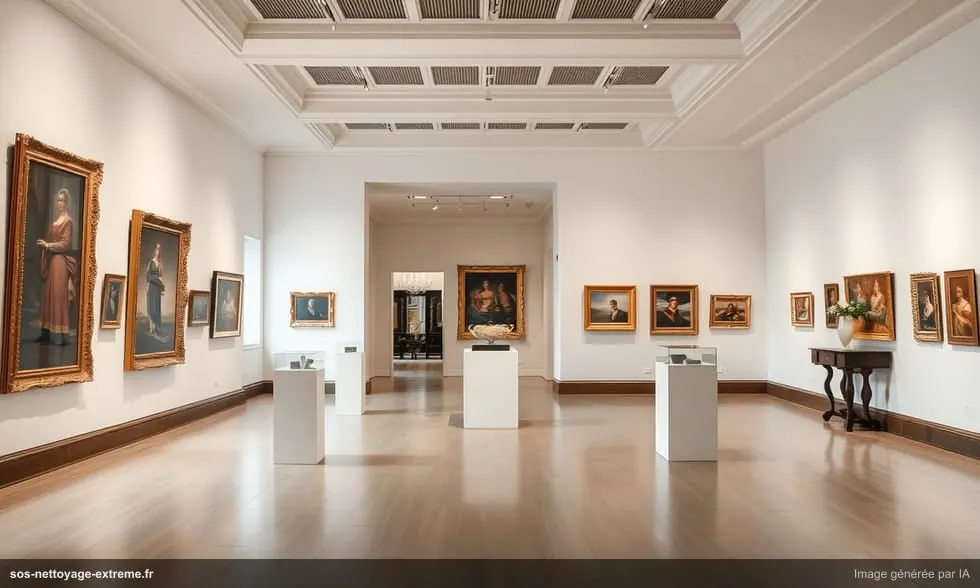Débarras de galerie d'art : méthode sécurisée