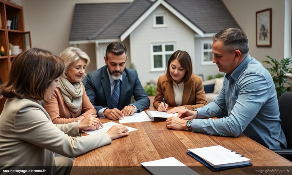 Débarras après succession : le rôle du notaire