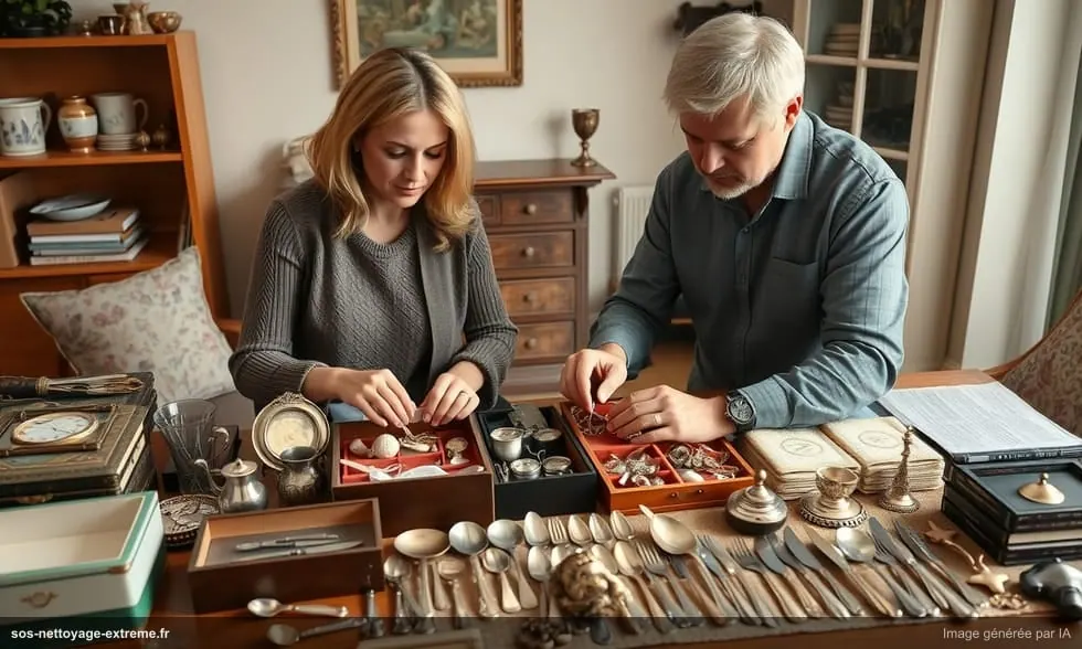 Débarras succession : comment trier les objets de valeur