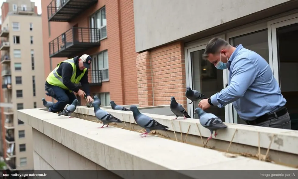 Dépigeonnage en copropriété : décider sans conflit