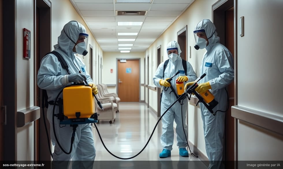 Désinfection EHPAD et crèche : protocoles après épidémie