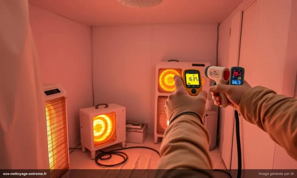Désinsectisation des punaises de lit par traitement thermique