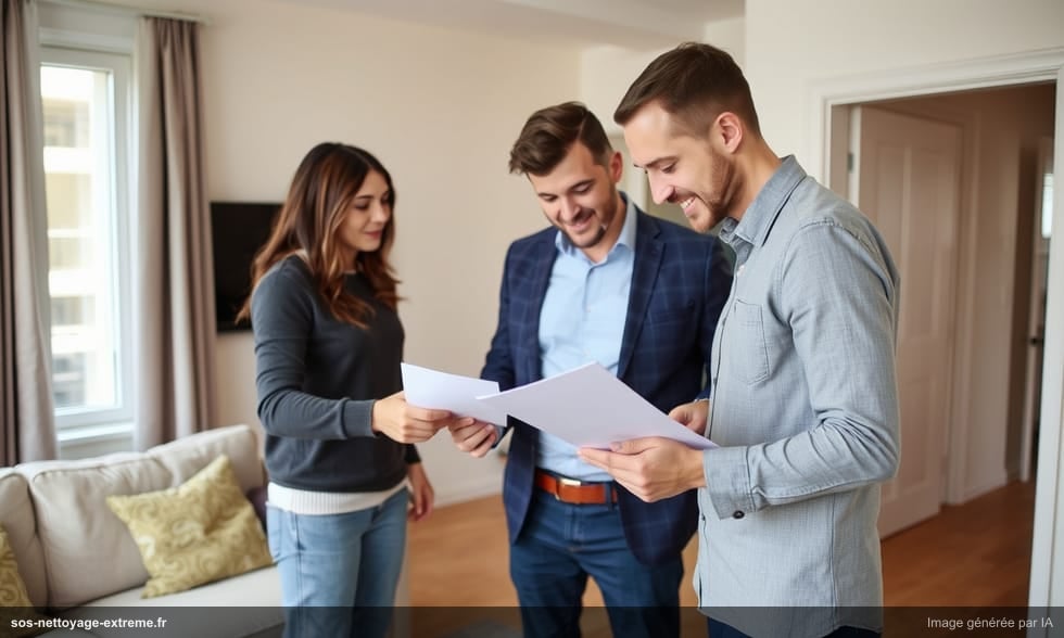 Fin de bail et nettoyage extrême : obligations du locataire