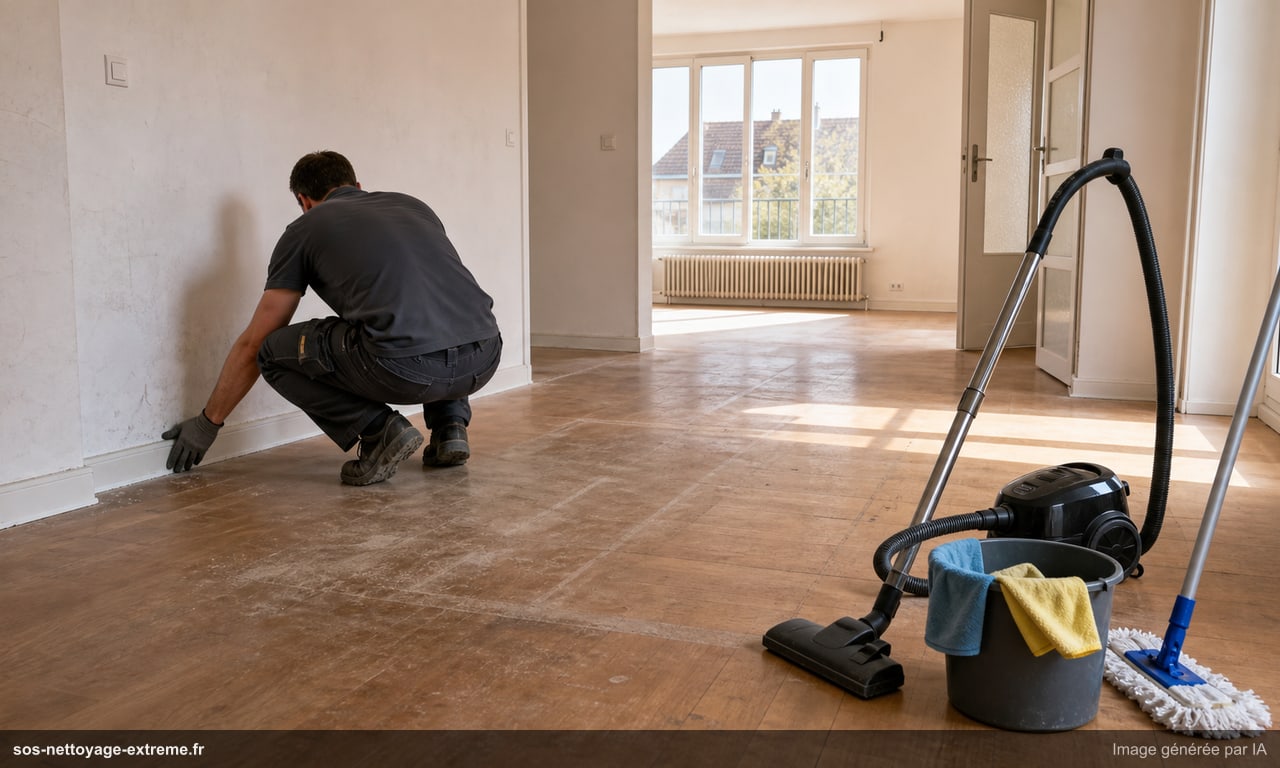 Nettoyage après débarras : vente, location, travaux