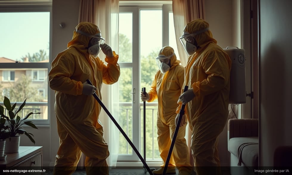 Nettoyage après décès en été : pourquoi l'urgence est accrue