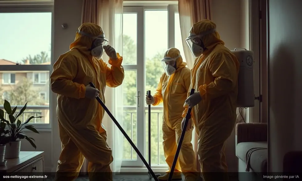 Nettoyage après décès en été : pourquoi l'urgence est accrue