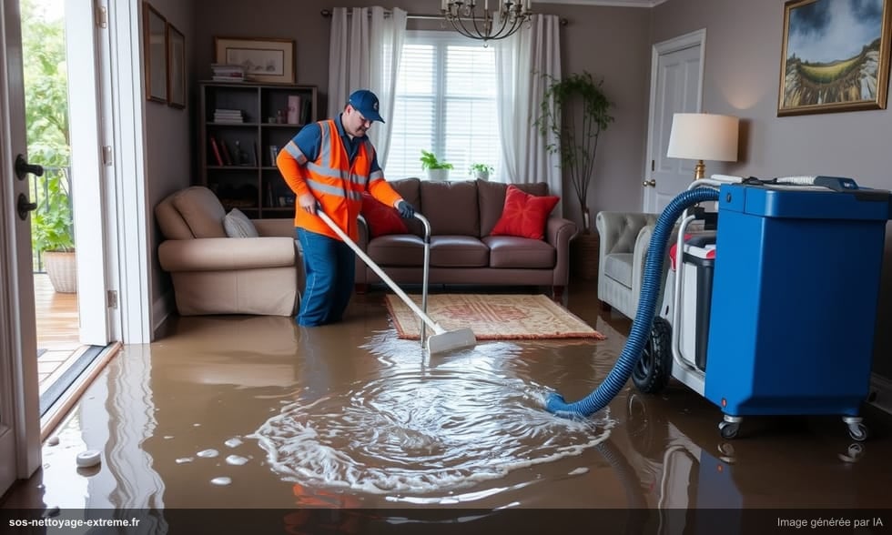 Nettoyage après inondation : les 48 premières heures sont critiques