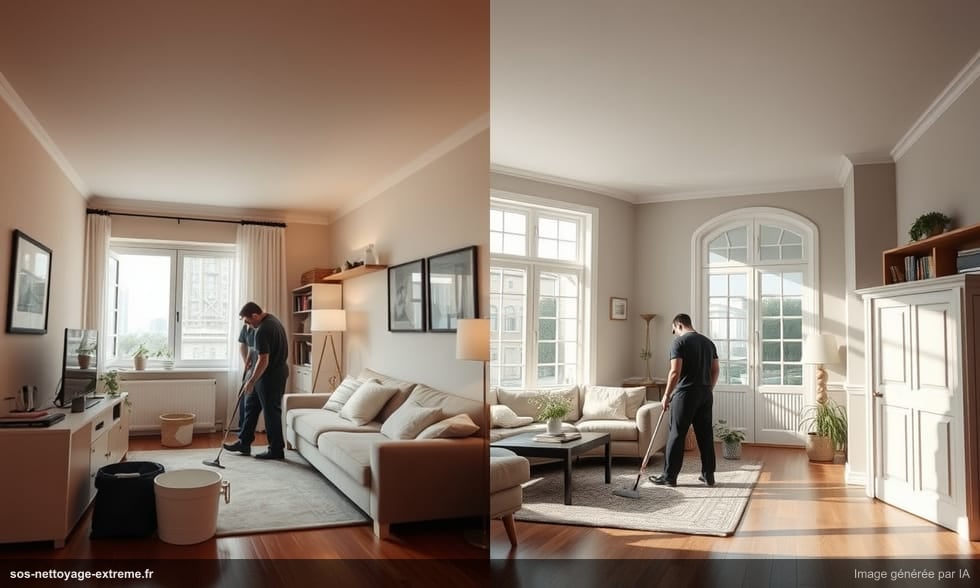 Nettoyage de Diogène en appartement vs en maison : différences