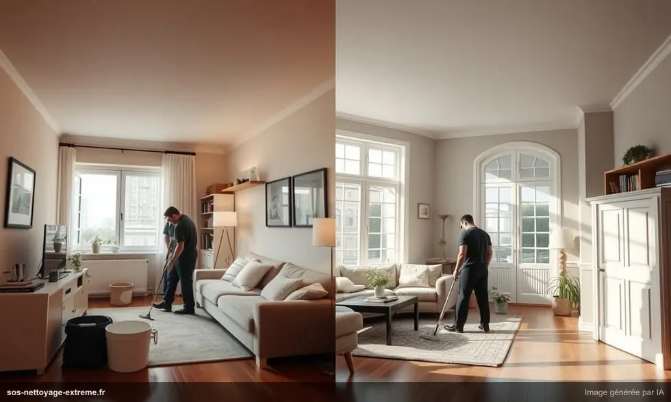 Nettoyage de Diogène en appartement vs en maison : différences
