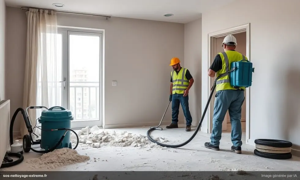 Nettoyage fin de chantier : checklist de réception