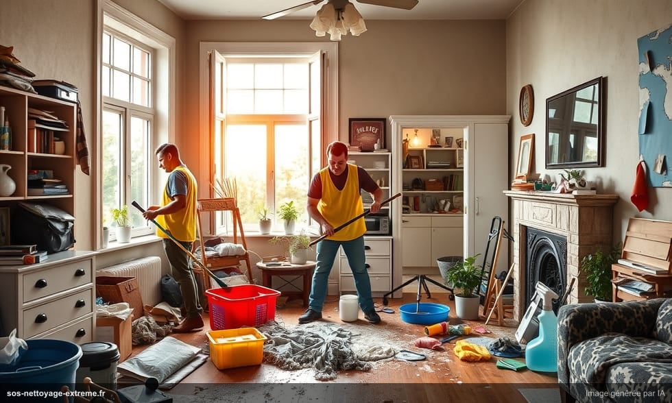 Nettoyage de printemps extrême : quand le ménage ne suffit plus