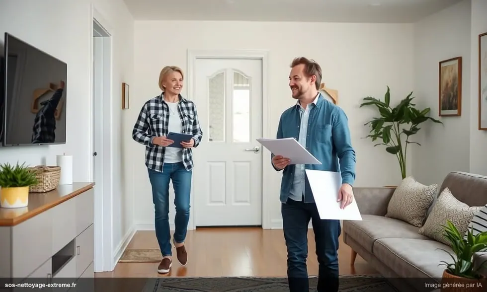 Préparer un logement avant nettoyage extrême