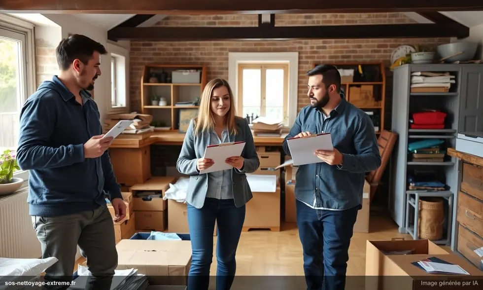 Prix débarras maison : volume, accès et tri