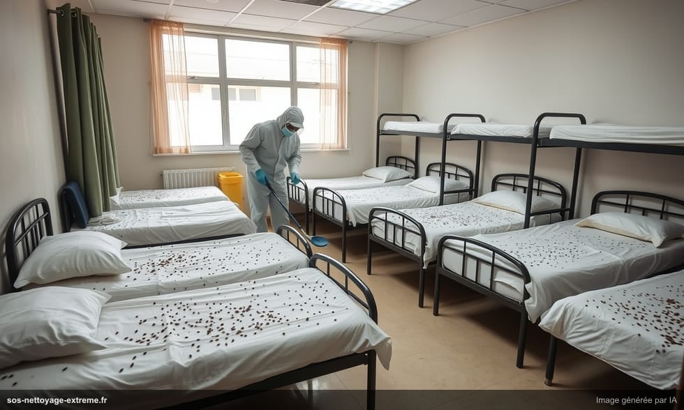 Punaises de lit dans les foyers d'hébergement social