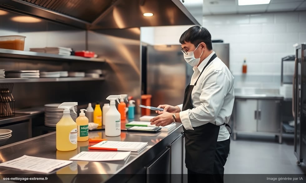 Restaurant et traiteur : obligations nettoyage HACCP et contrôles DDPP
