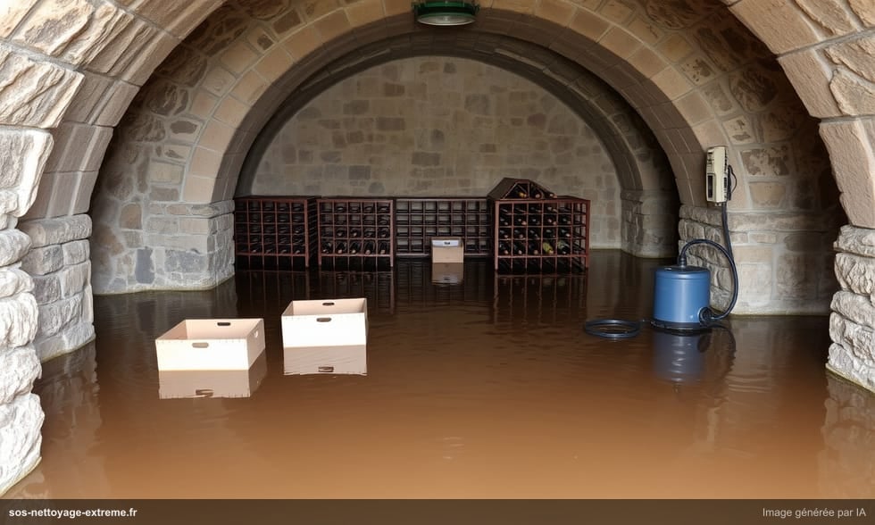 Nettoyage sinistre à Bordeaux : inondations de Garonne