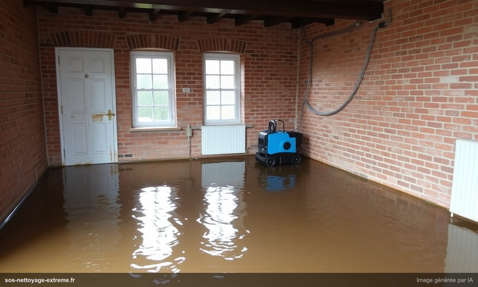 Nettoyage sinistre à Lille : inondations et humidité nordiste