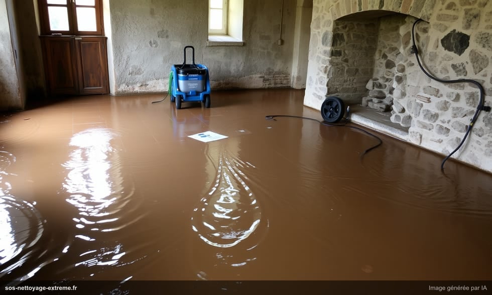 Nettoyage après sinistre à Nantes : inondations de Loire
