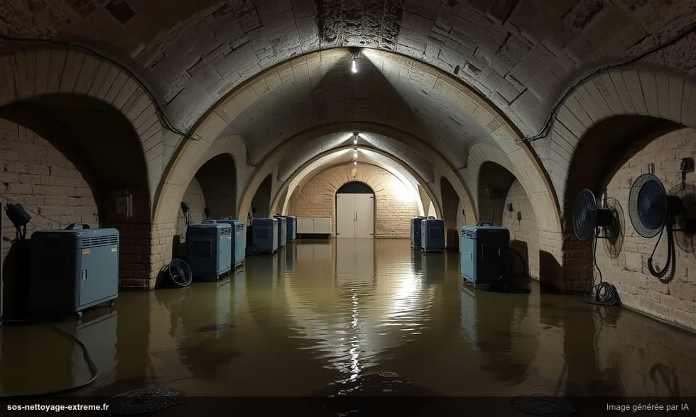 Sinistre en sous-sol lyonnais : remontée de nappe et inondation