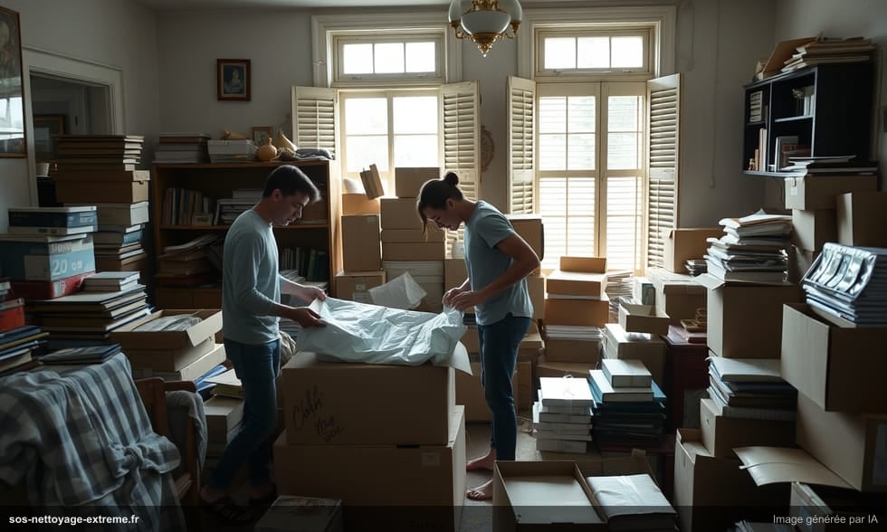 Succession et logement encombré : les démarches légales