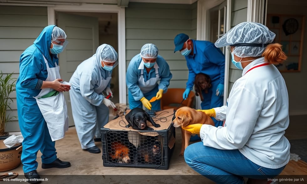 Syndrome de Noé : le parcours de prise en charge des animaux