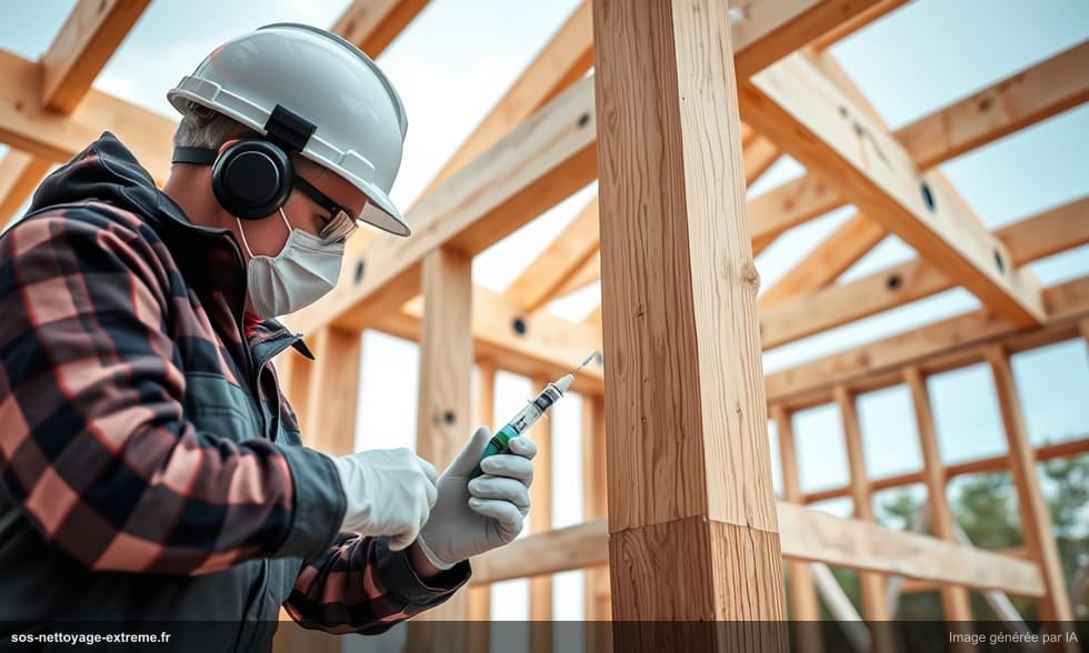 Anti-termites préventif pour constructions à ossature bois
