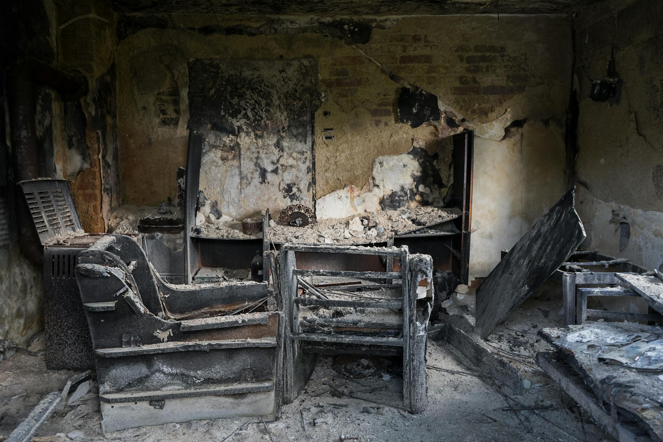Remise en état après incendie