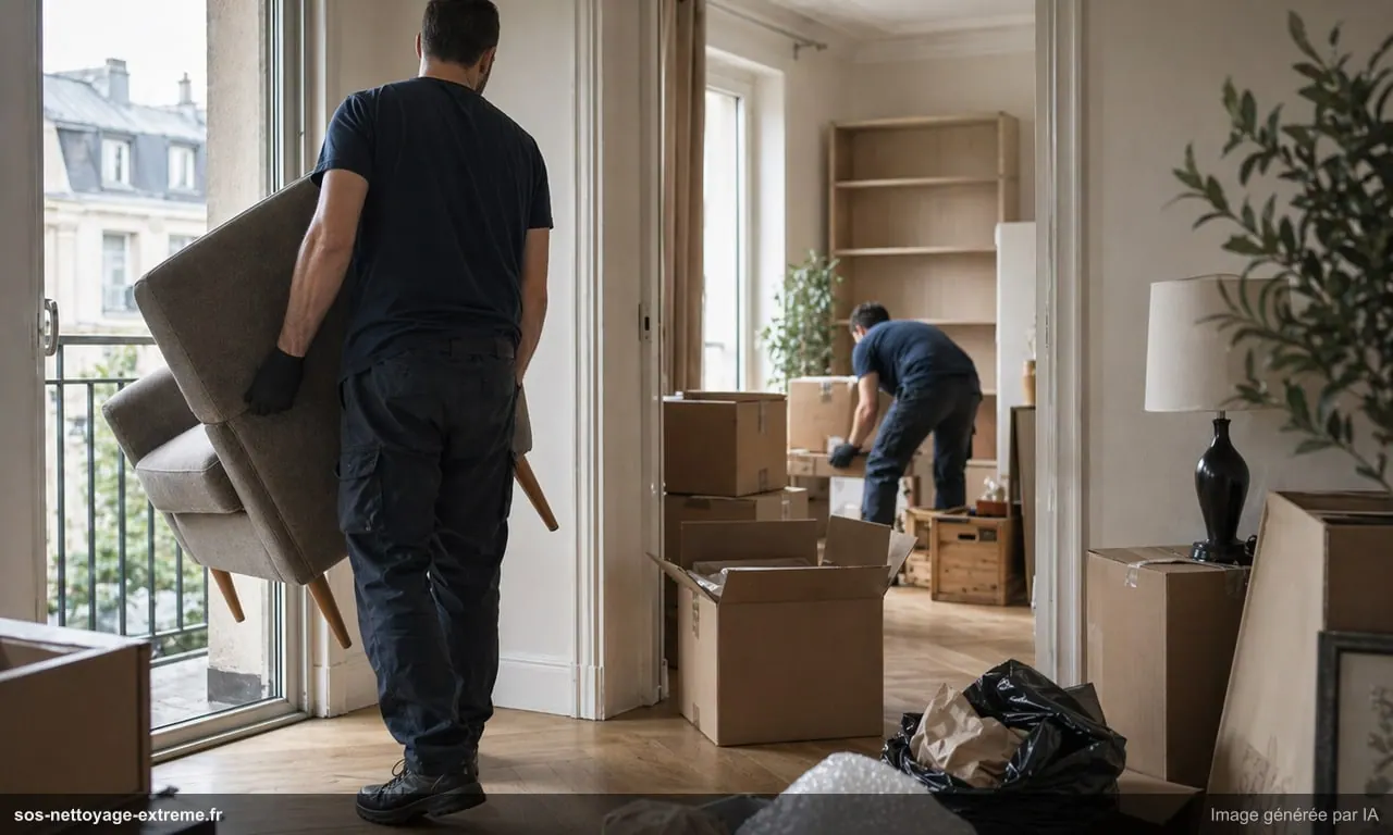 Débarras d'appartement : évacuation rapide et tri sélectif