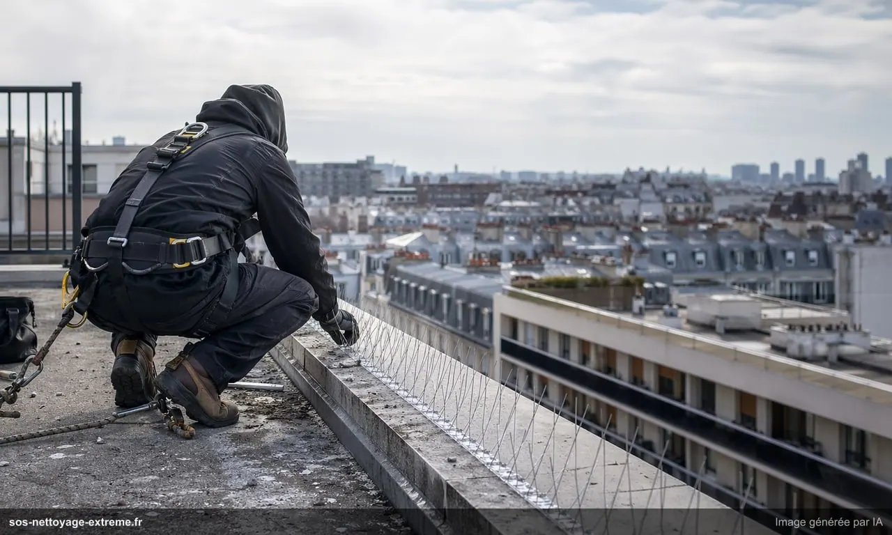 Dépigeonnage professionnel : solutions anti-pigeons efficaces