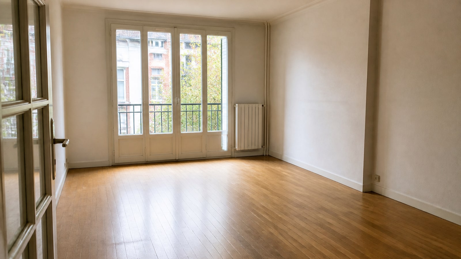 Illustration d’un appartement dégagé après débarras à Niort