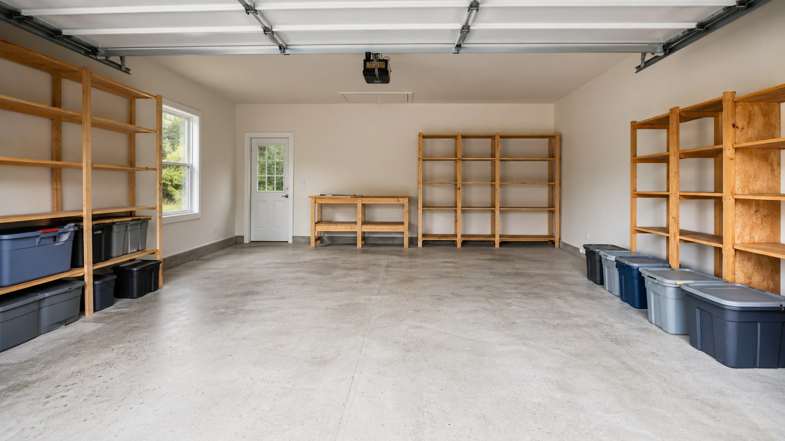 Illustration d’un garage dégagé après débarras à Niort