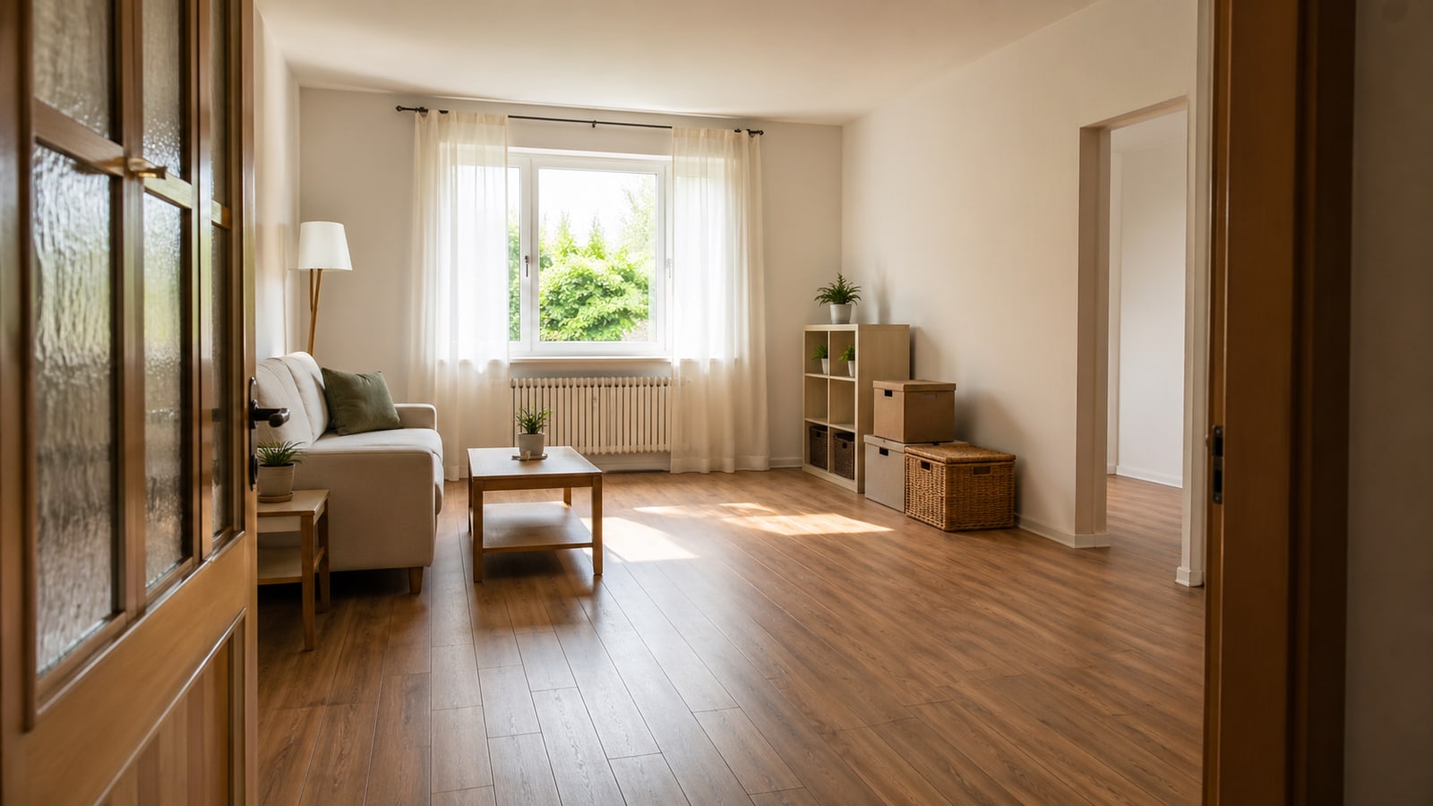 Illustration d’une maison dégagée après débarras à Vénissieux
