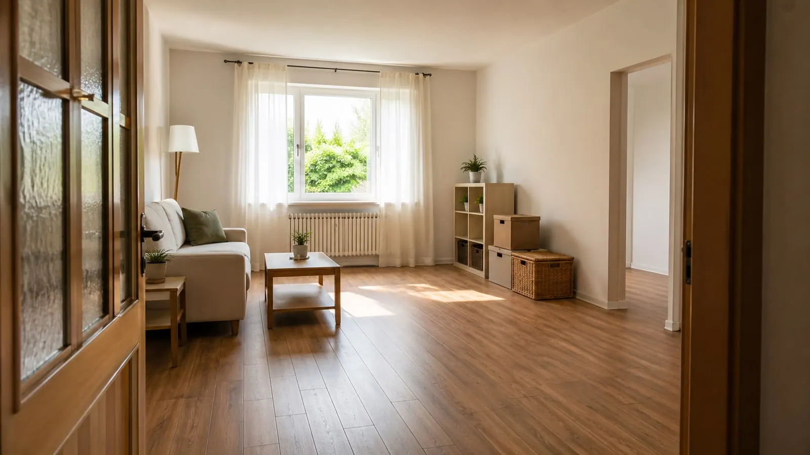 Illustration d’une maison dégagée après débarras en France