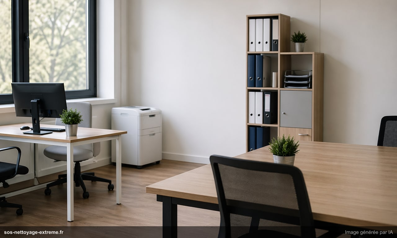 Illustration d’un lieu assaini après désinfection à Mulhouse