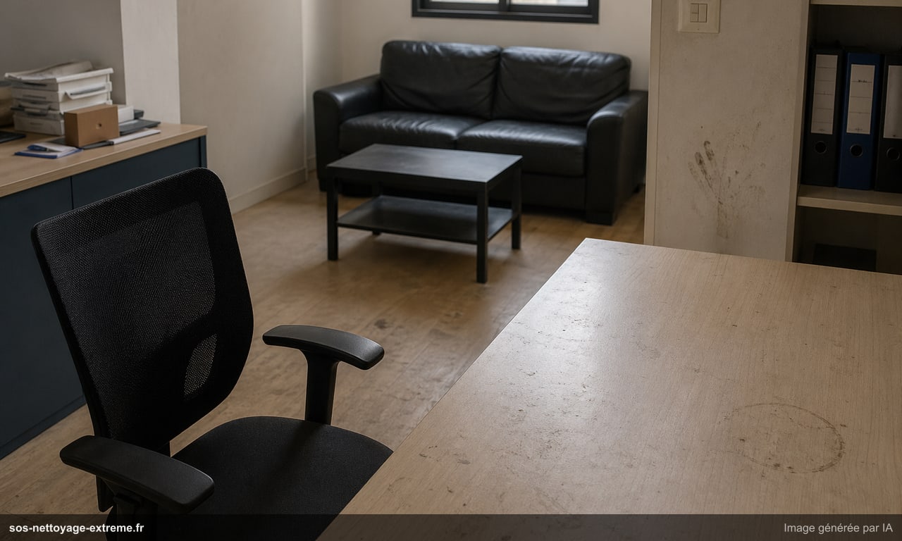 Illustration de surfaces à désinfecter dans un local à Mulhouse