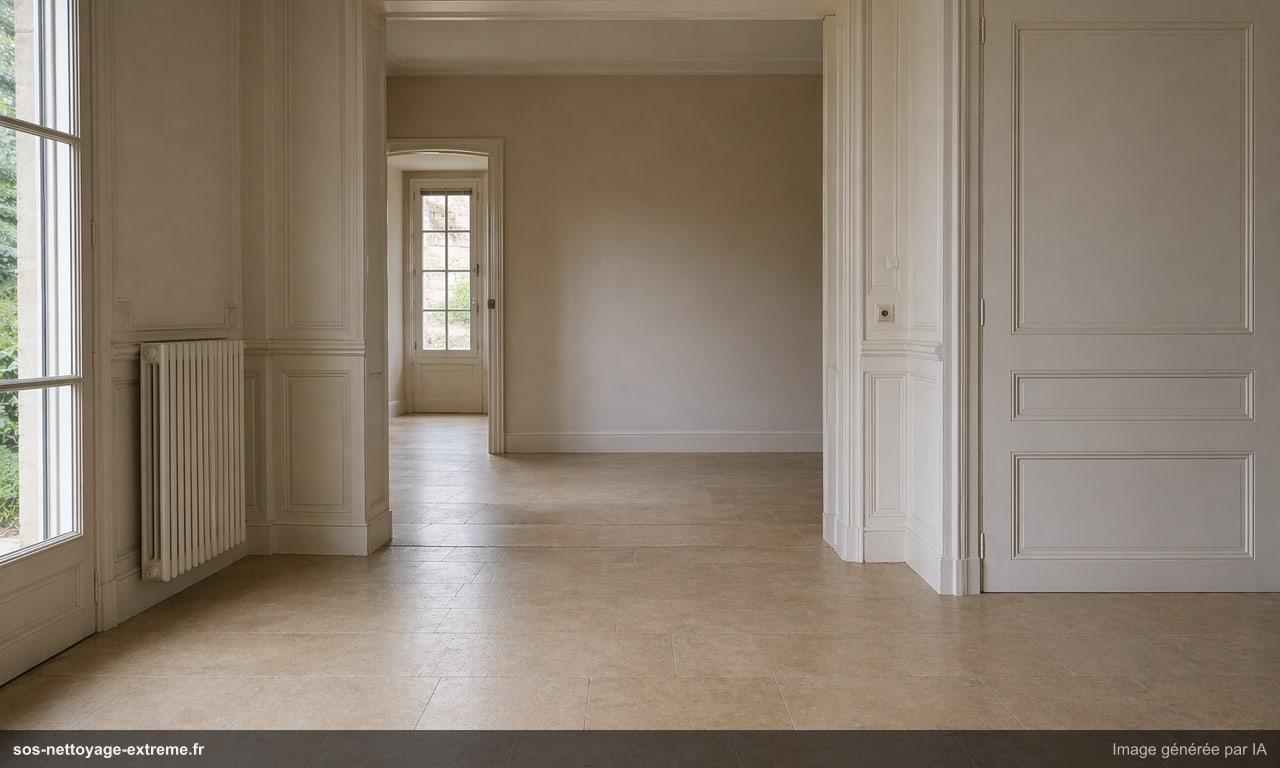 Illustration d’une remise en état technique après nettoyage après décès à Mulhouse