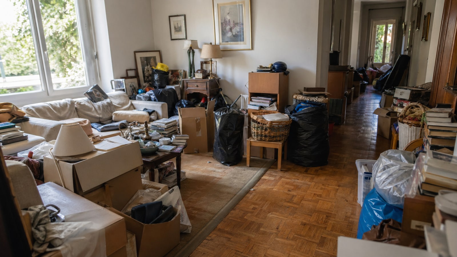 Illustration d’une accumulation d’objets liée à la syllogomanie en France