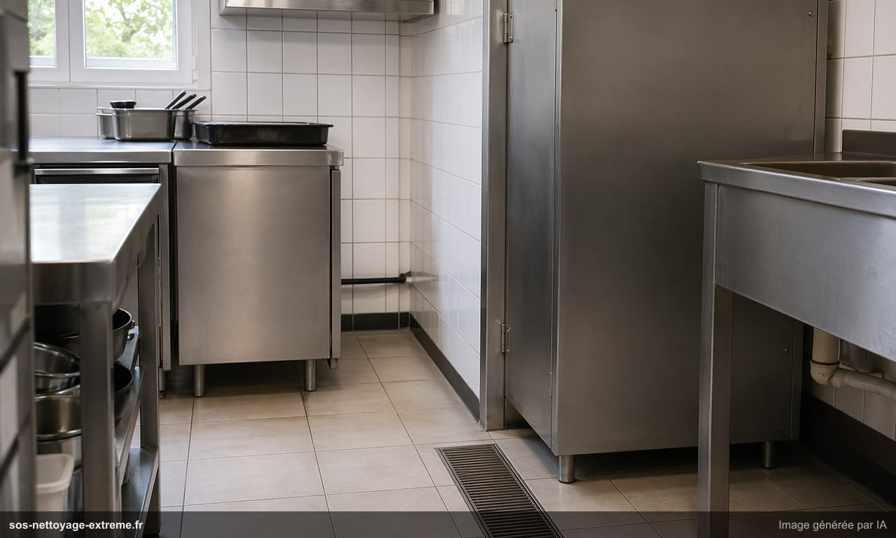 Illustration d’une cuisine stabilisée après traitement contre les cafards à Mulhouse