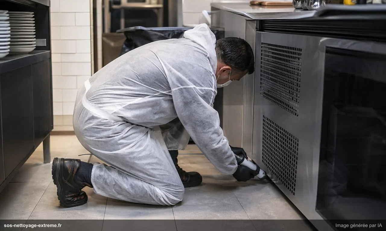 Traitement cafards professionnel : blattisation et élimination